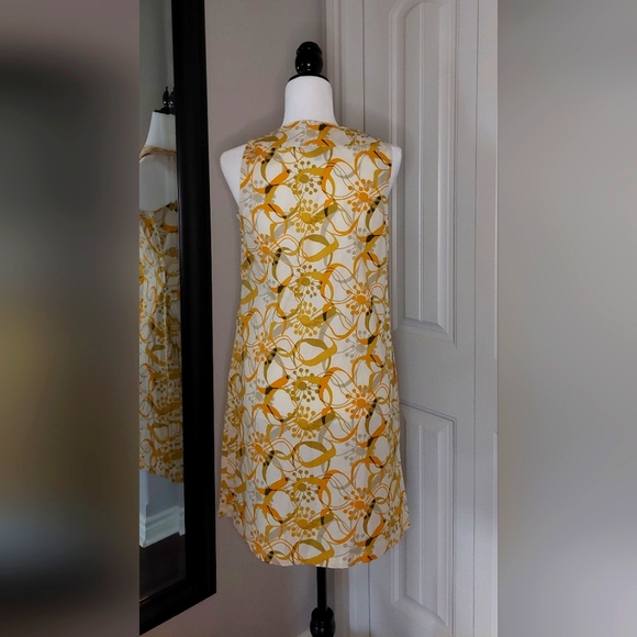 Vintage Retro 60's Cotton Summer SunDress A-Line Shift Size 8 - Picture 8 of 9